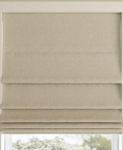 Sun Zero Pryer Textured 100 Blackout Cordless Roman Shade Collection