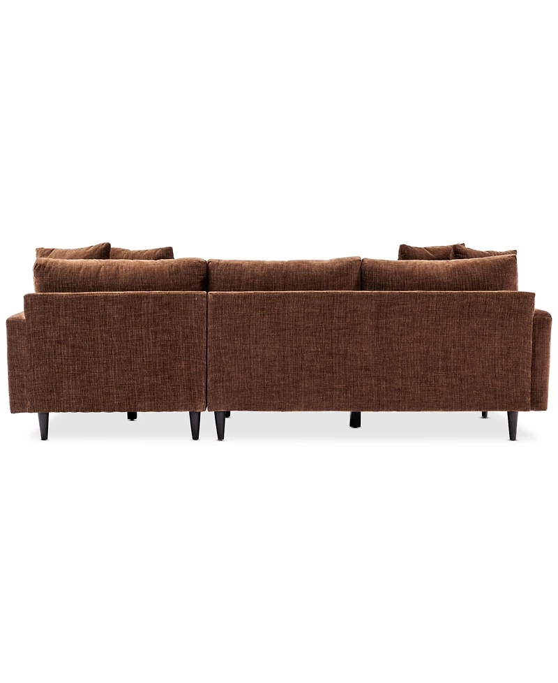 Closeout! Mariyah Fabric 2-Pc. Sofa with Chaise, Created for Macy's