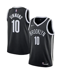 Men's Nike Ben Simmons Black Brooklyn Nets 2021/22 Swingman Jersey - Icon Edition