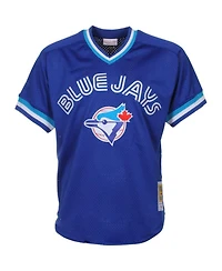 Men's Mitchell & Ness Joe Carter Royal Toronto Blue Jays 1993 Authentic Cooperstown Collection Mesh Batting Practice Jersey