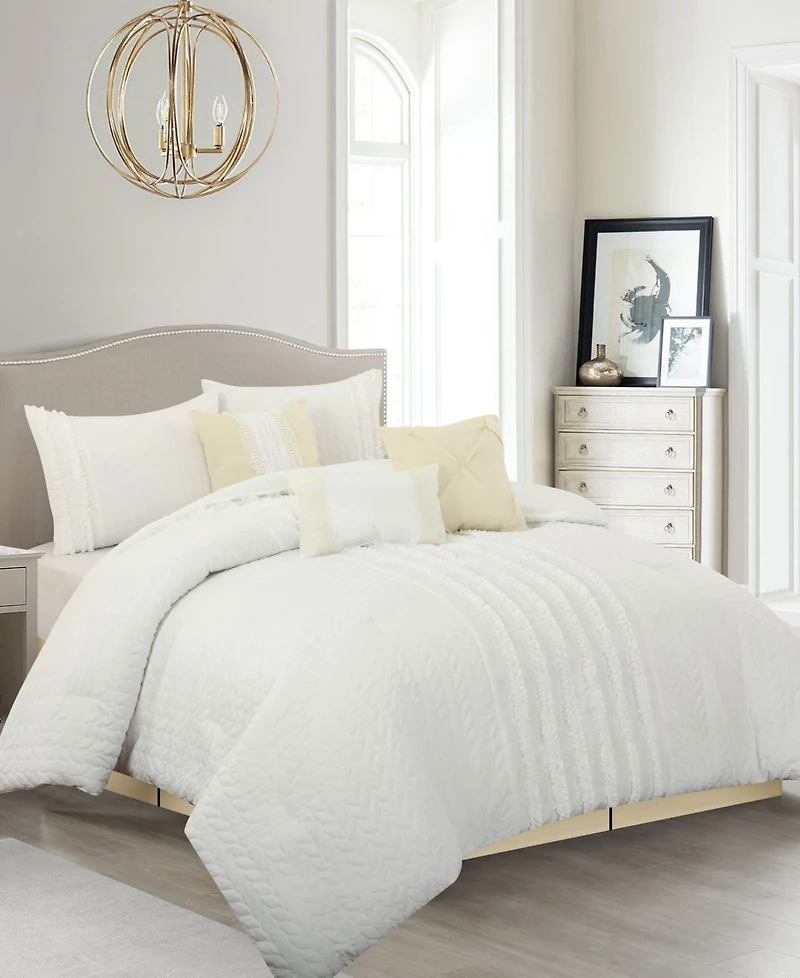 Stratford Park Gwen 7-Piece Comforter Set, Queen