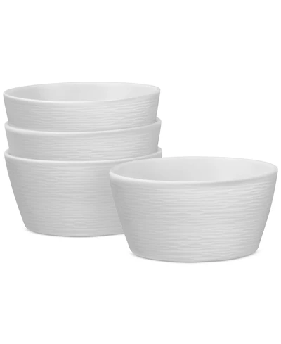 Noritake Swirl Cereal Bowls, Set of 4