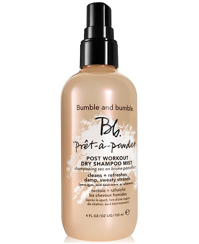 Bumble and Bumble Pret-a-powder Post Workout Dry Shampoo Spray Mist, 4 oz.