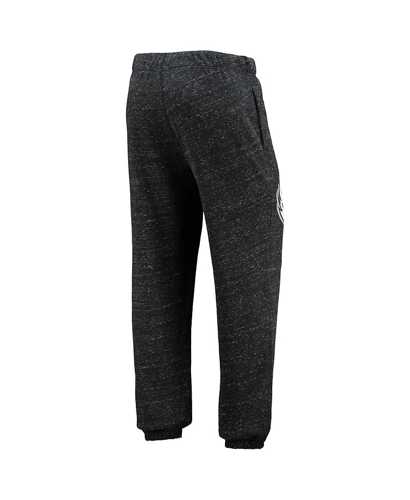 Men's Homage Charcoal Dallas Mavericks Tri-Blend Sweatpants