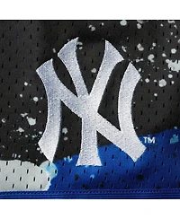 Men's Mitchell & Ness Black New York Yankees Hyper Hoops Shorts