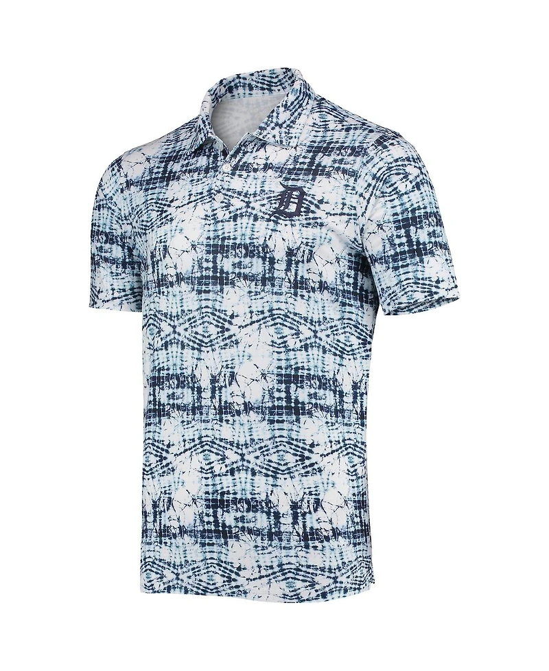 Men's Antigua Navy Detroit Tigers Vivid Polo