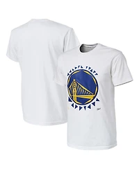 Men's Nba x Naturel White Golden State Warriors No Caller Id T-shirt