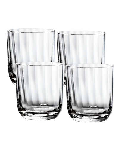 Villeroy & Boch Rose Garden Double Old Fashioned Glass, Set of 4