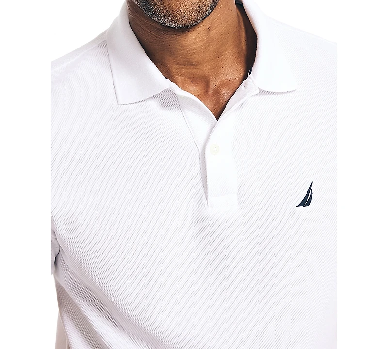 Nautica Men's Sustainably Crafted Slim-Fit Deck Polo Shirt