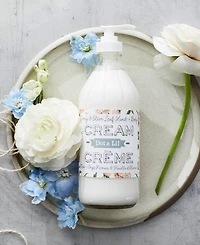 Dot & Lil Peony & Olive Leaf Hand + Body Cream, 16 oz.