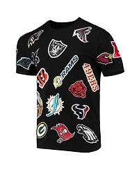 Men's Pro Standard Black Nfl League Wordmark T-shirt
