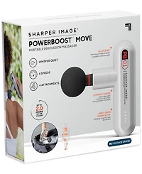 Sharper Image Powerboost Move Deep Tissue Travel Percussion Massager