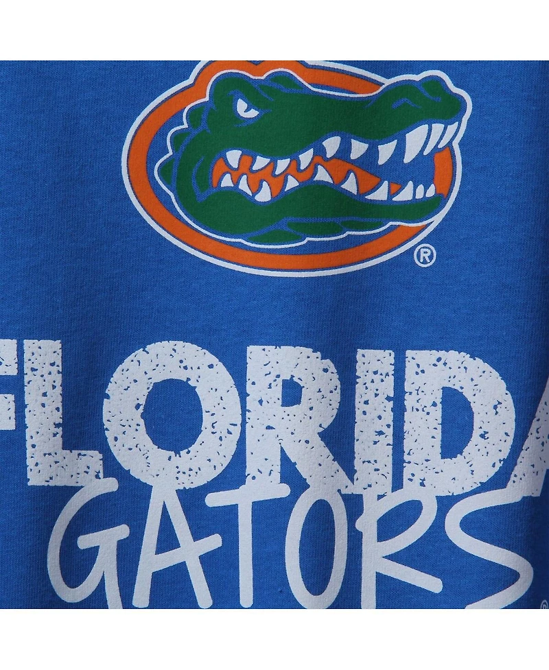 Big Boys Royal Florida Gators Crew Neck T-shirt