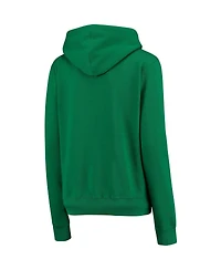 Women's Kelly Green Oregon Ducks Arched Name Full-Zip Hoodie