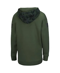 Women's Colosseum Olive, Camo Arizona State Sun Devils Oht Military-Inspired Appreciation Extraction Chevron Pullover Hoodie