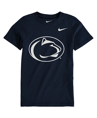 Preschool Unisex Nike Navy Penn State Nittany Lions Logo T-shirt