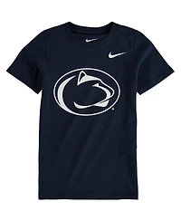 Preschool Unisex Nike Navy Penn State Nittany Lions Logo T-shirt