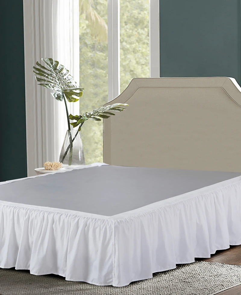 Bed Maker's Magic Skirt Ruffled Bed Skirt, Queen