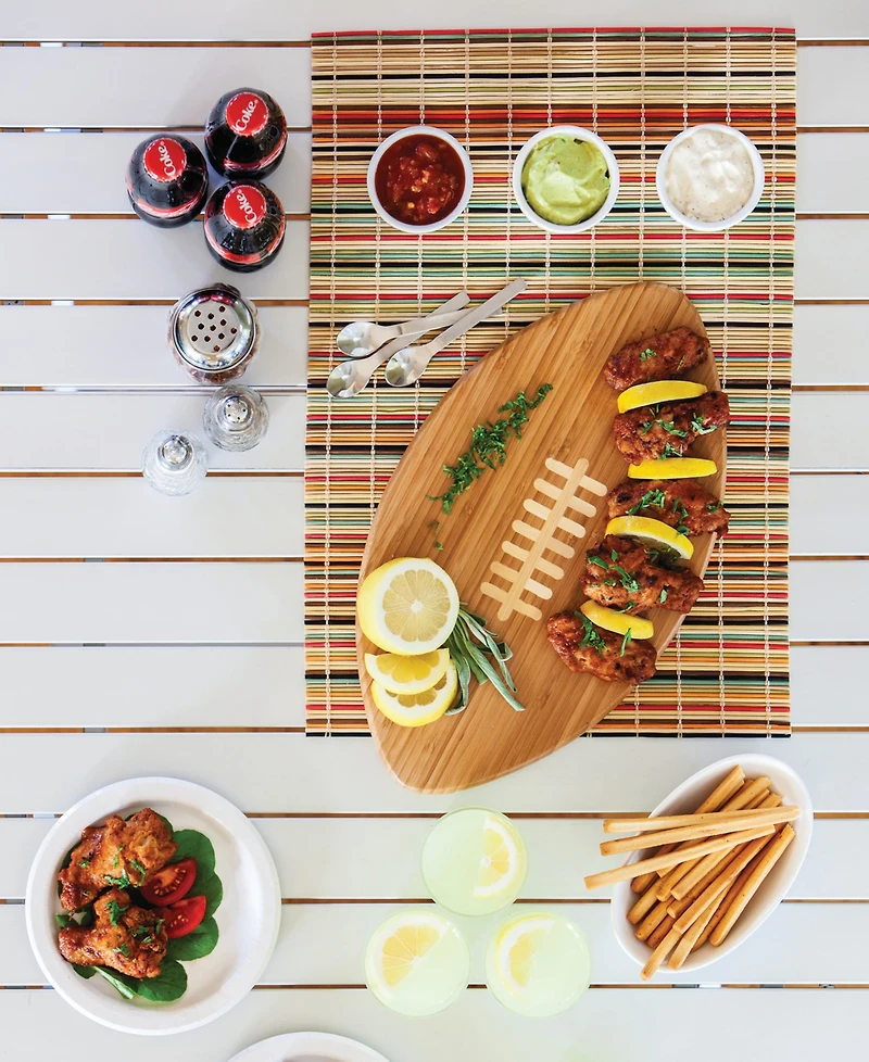 Touchdown Pro Football Cutting Board Serving Tray
