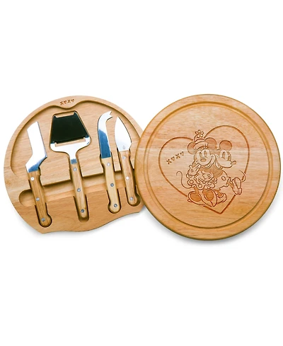 Mickey Minnie Mouse 5 Piece Circo Cheese Cutting Board Tools Set