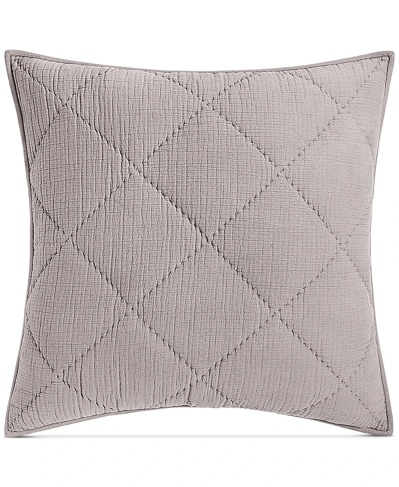 Hotel Collection Dobby Diamond 2-Pc. Sham Set, European, Exclusively at Macy's