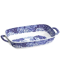 Spode Blue Italian Handled Serving Dish