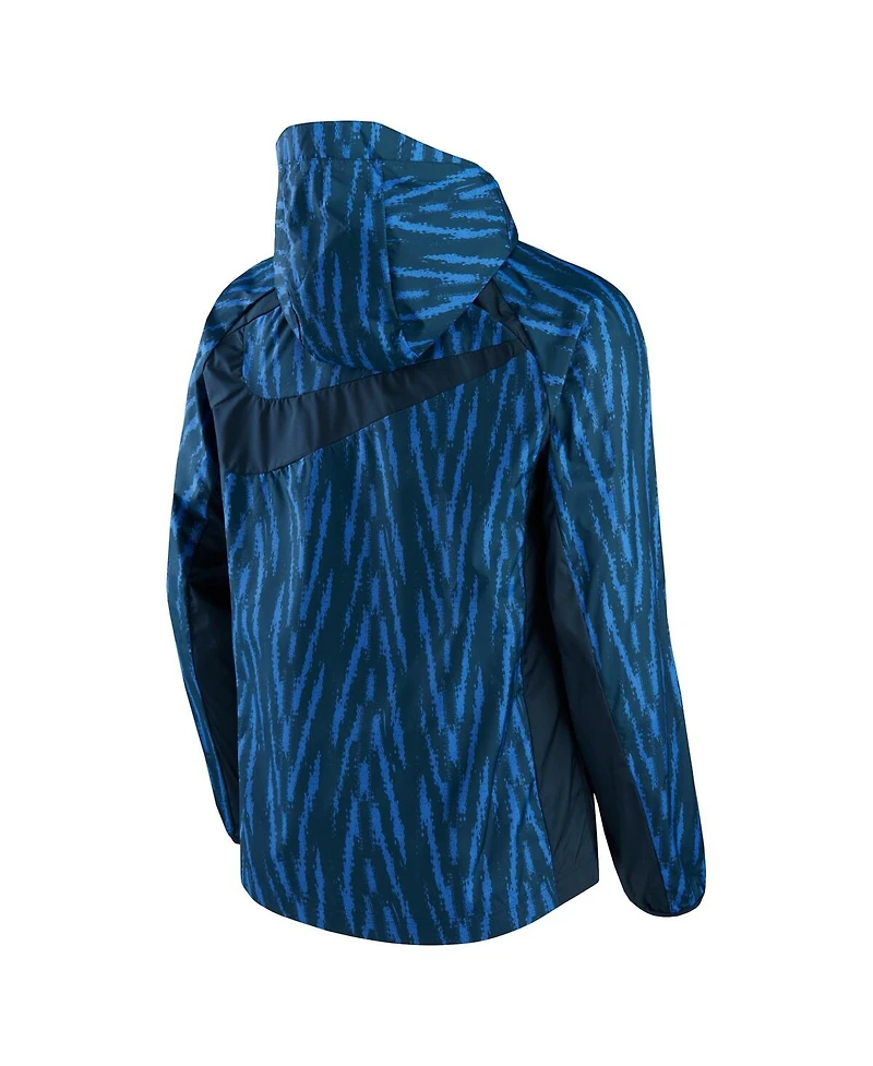 Men's Nike Navy Club America Awf Raglan Full-Zip Jacket