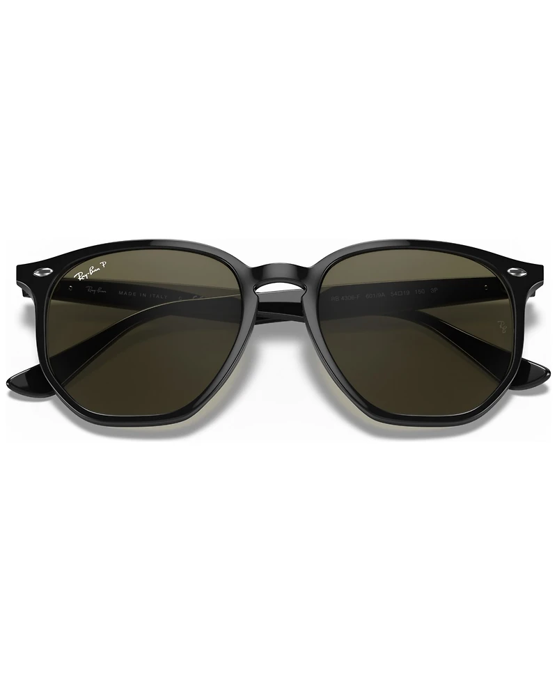 Ray-Ban Unisex Polarized Low Bridge Fit Sunglasses, RB4306F 54
