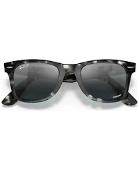 Ray-Ban Unisex Polarized Sunglasses, RB2140 Wayfarer Chromance