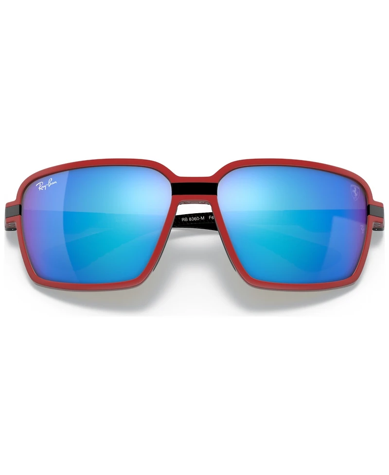 Ray-Ban RB8360M Scuderia Ferrari Collection 62 Unisex Sunglasses