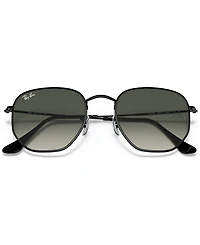 Ray-Ban Unisex Hexagonal Sunglasses, RB3548 54