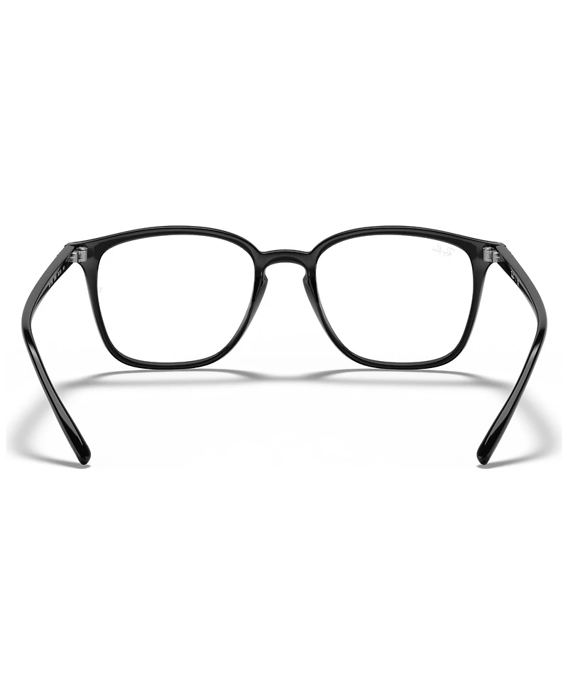 Ray-Ban RX7185 Unisex Square Eyeglasses
