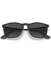 Ray-Ban Unisex Low Bridge Fit Sunglasses, RB4187F Chris 54