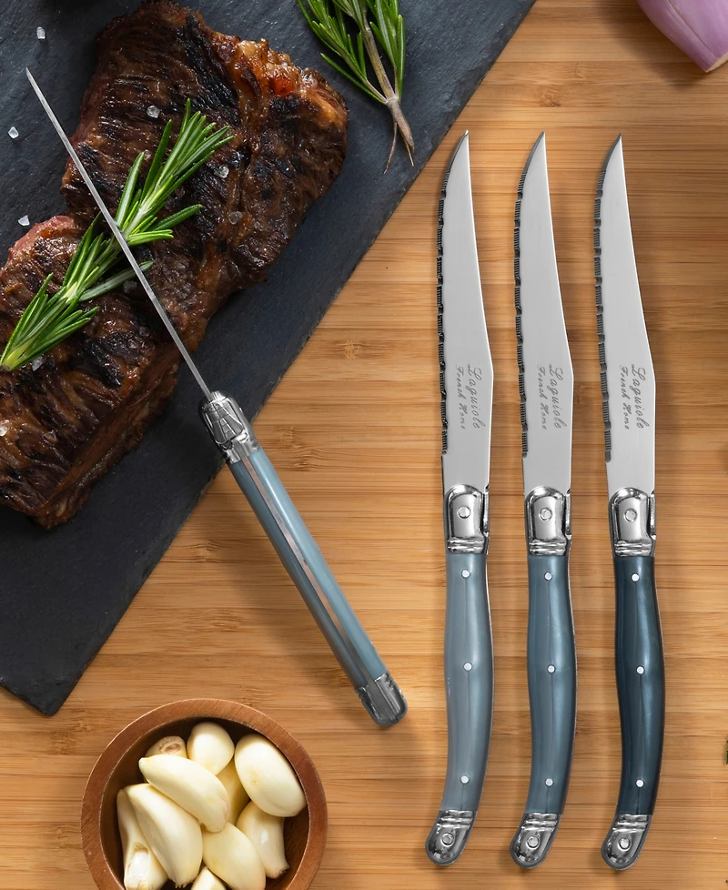 French Home Set of 4 Laguiole Steak Knives
