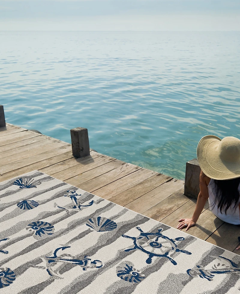 Kas Lucia 5'3" x 7'7" Outdoor Area Rug