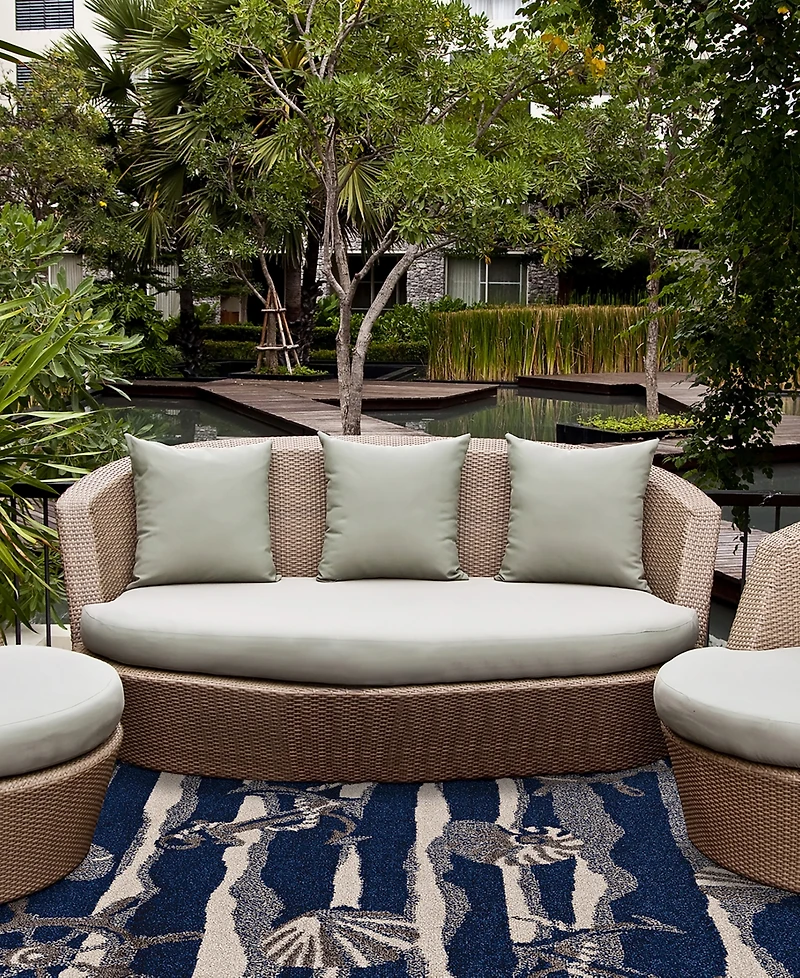 Kas Lucia 6'7" x 9'6" Outdoor Area Rug