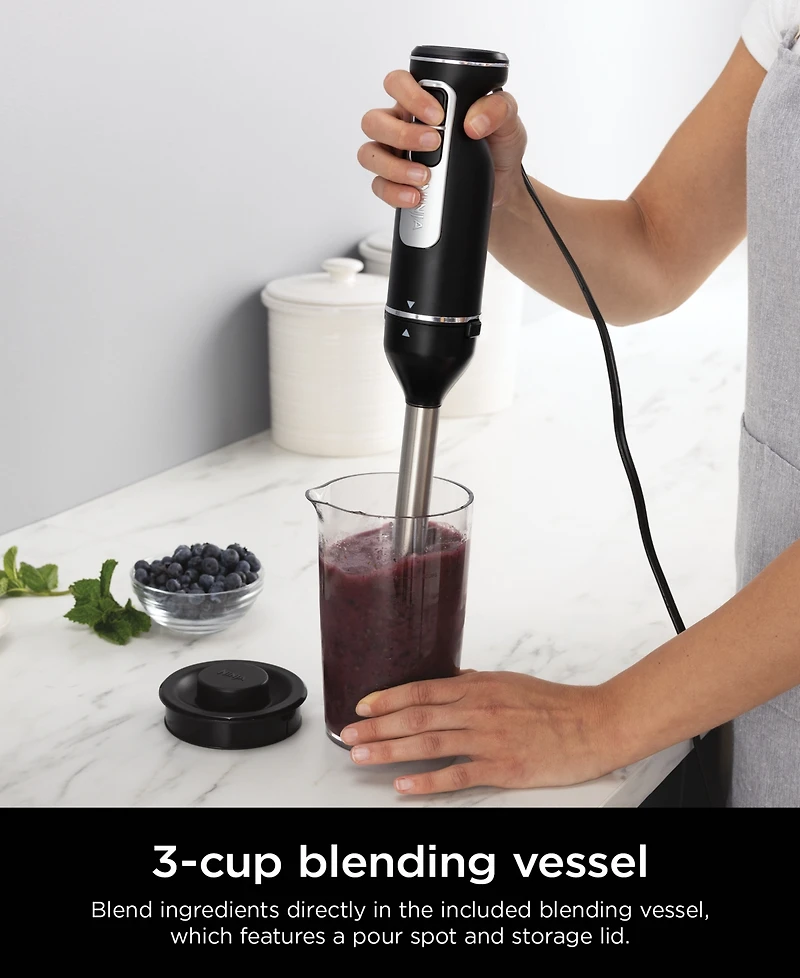 Ninja Foodi Power Mixer System Immersion Blender & Hand Mixer, CI101