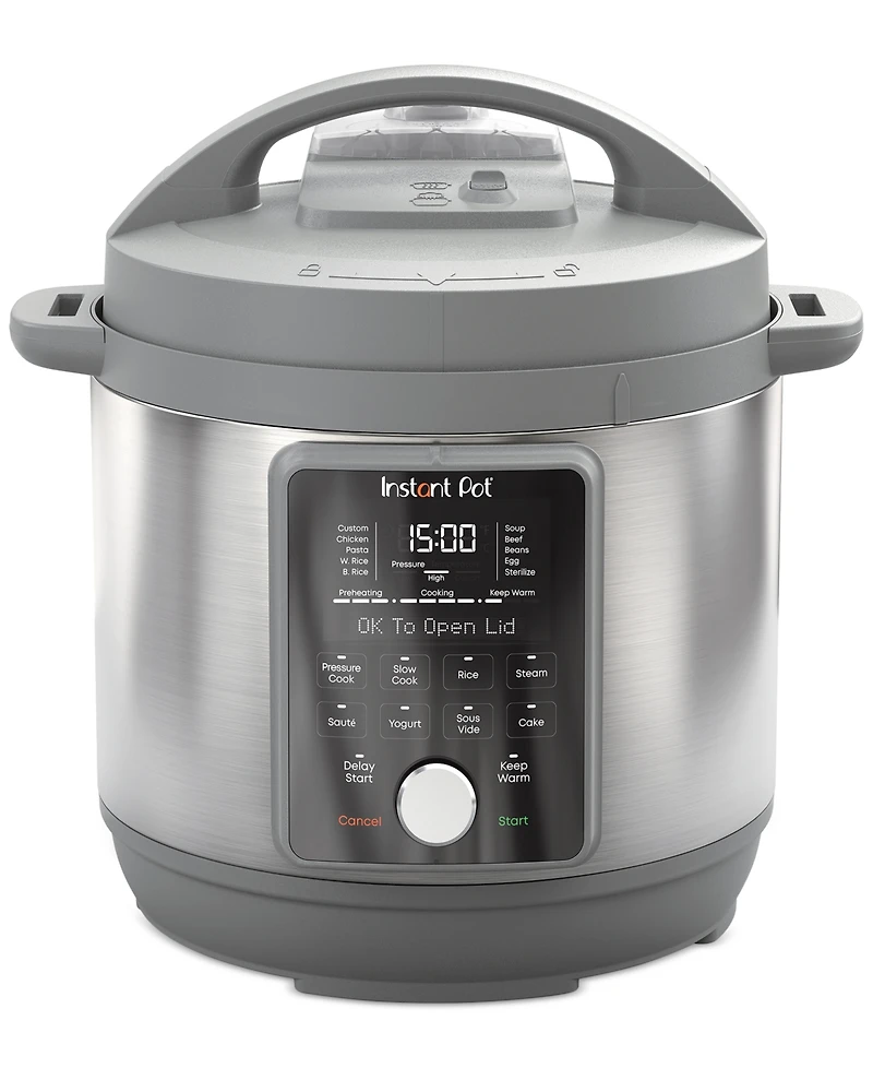 Instant Pot Duo Plus 6 Qt. Multi-Use Pressure Cooker with Whisper-Quiet Steam Release