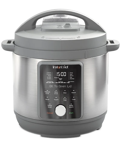 Instant Pot Duo Plus 6 Qt. Multi-Use Pressure Cooker with Whisper-Quiet Steam Release