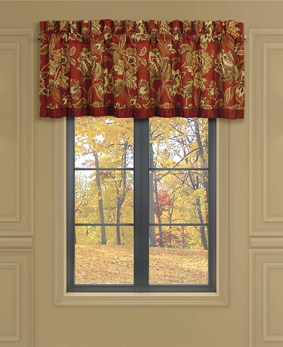 Royal Court Montecito Straight Window Valance, 17" x 72"