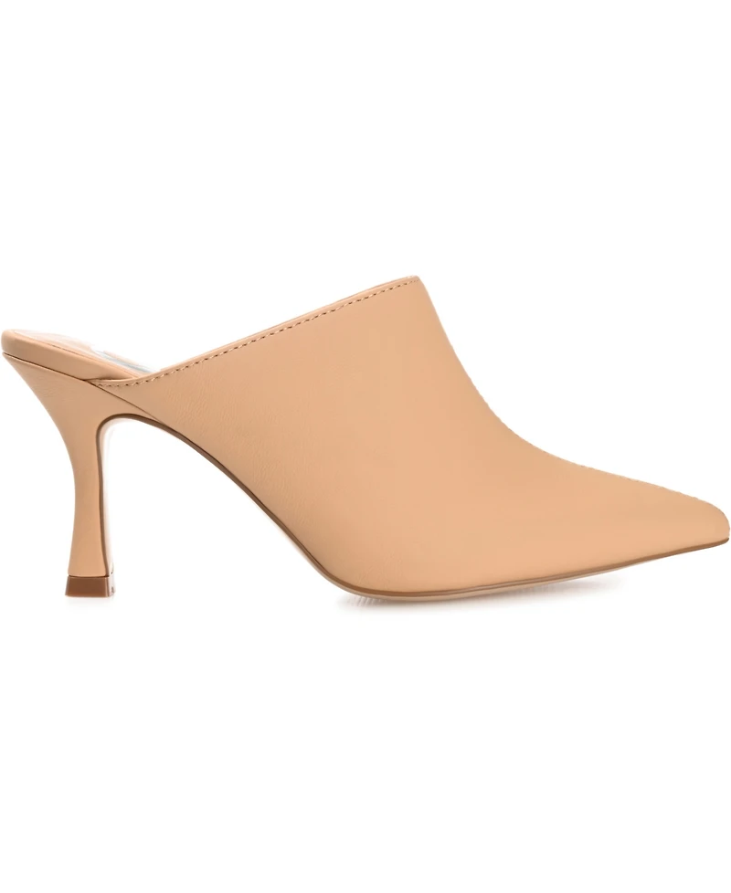 Journee Collection Women's Shiyza Pointed Toe Dress Mules