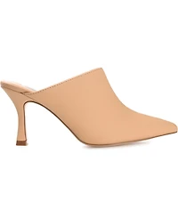 Journee Collection Women's Shiyza Pointed Toe Dress Mules