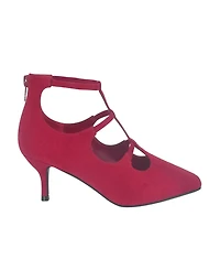 Impo Women's Elexis Memory Foam Kitten Heel Pumps