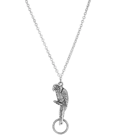 2028 Pewter Parrot Eyeglass Holder
