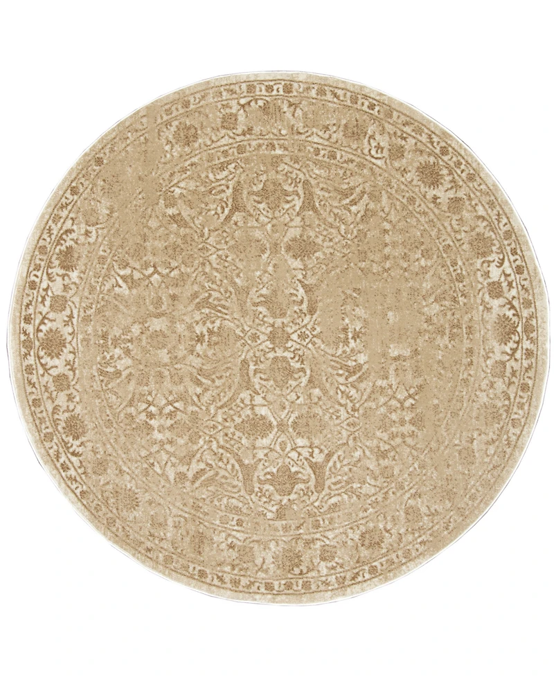 Closeout! Km Home Cantu 3564 5'3" x Round Area Rug