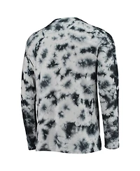 Men's New Era Black Atlanta Falcons Tie-Dye Long Sleeve T-shirt
