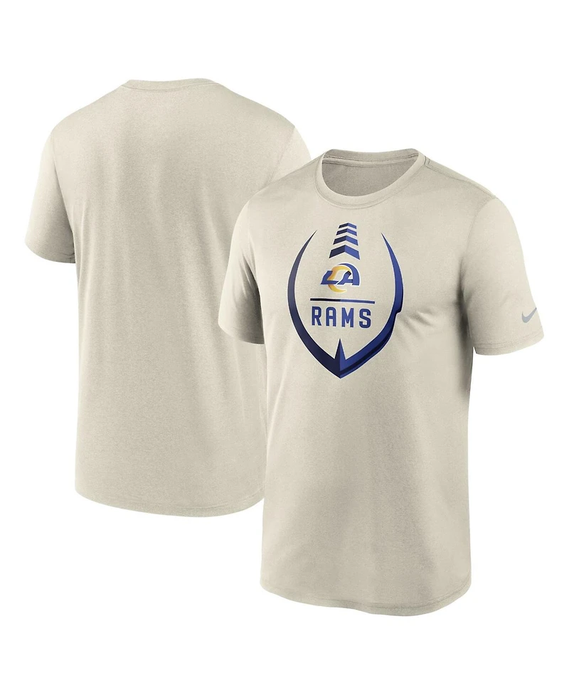 Men's Nike Bone Los Angeles Rams Icon Legend Performance T-shirt