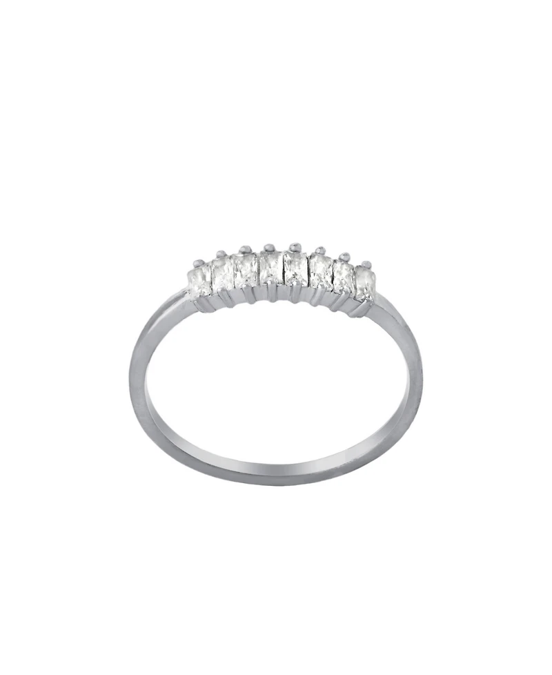 Giani Bernini Cubic Zirconia Ring Band (3/4 ct. t.w.) in Sterling Silver