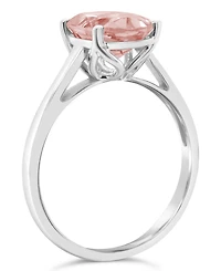 Macy's Morganite (2-1/2 ct. t.w.) Ring 14K White Gold