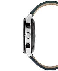 Montblanc Men's Summit 3 Green Leather Strap Smart Watch 42mm